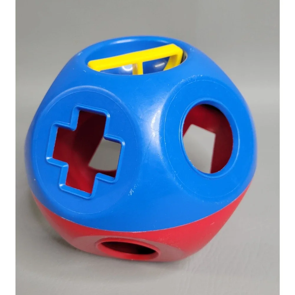 Vintage Tupperware SHAPE-O-BALL Classic Tupper Toys Shape Sorter Complete